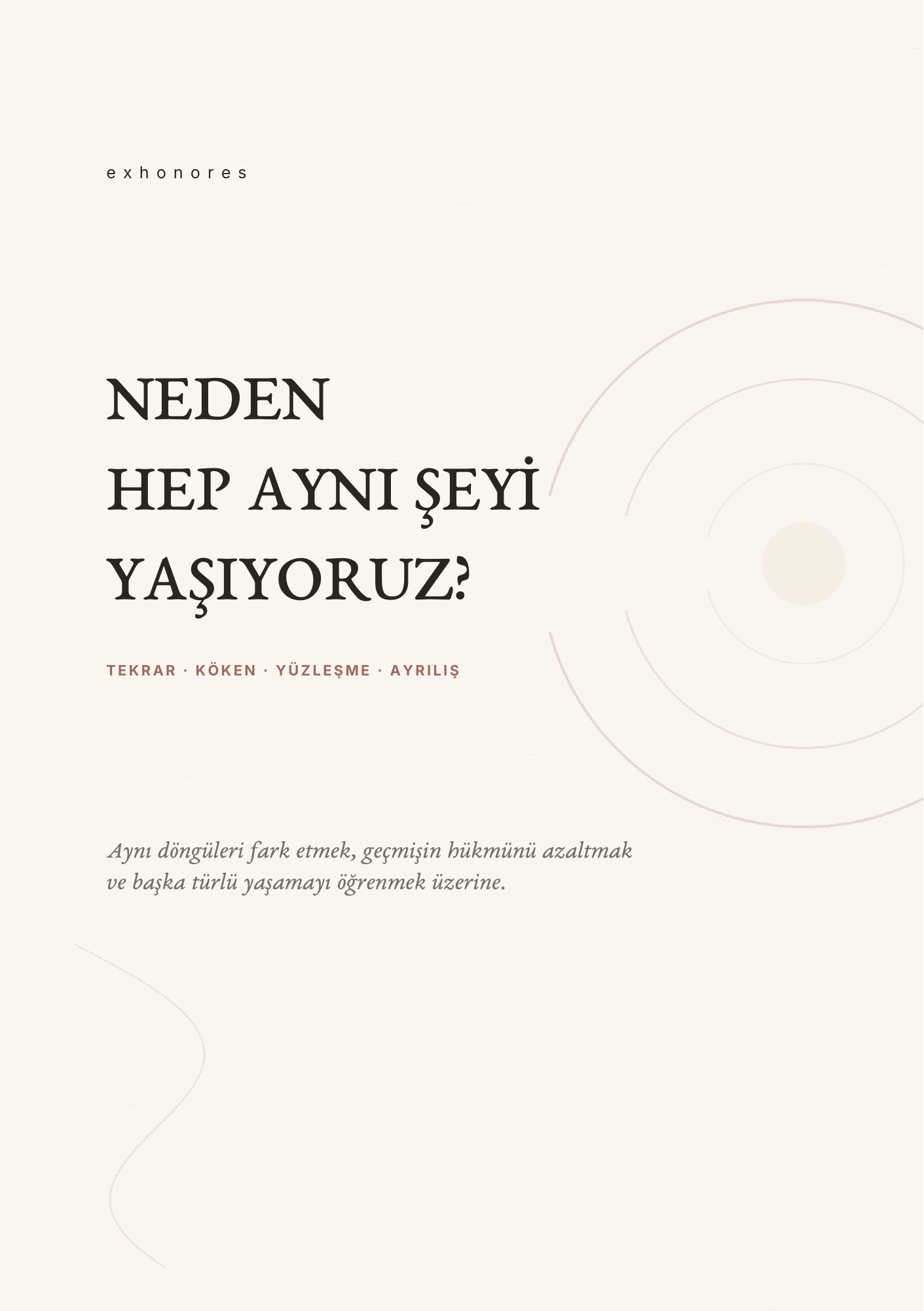 Neden Hep Aynı Şeyi Yaşıyoruz? kitap kapağı